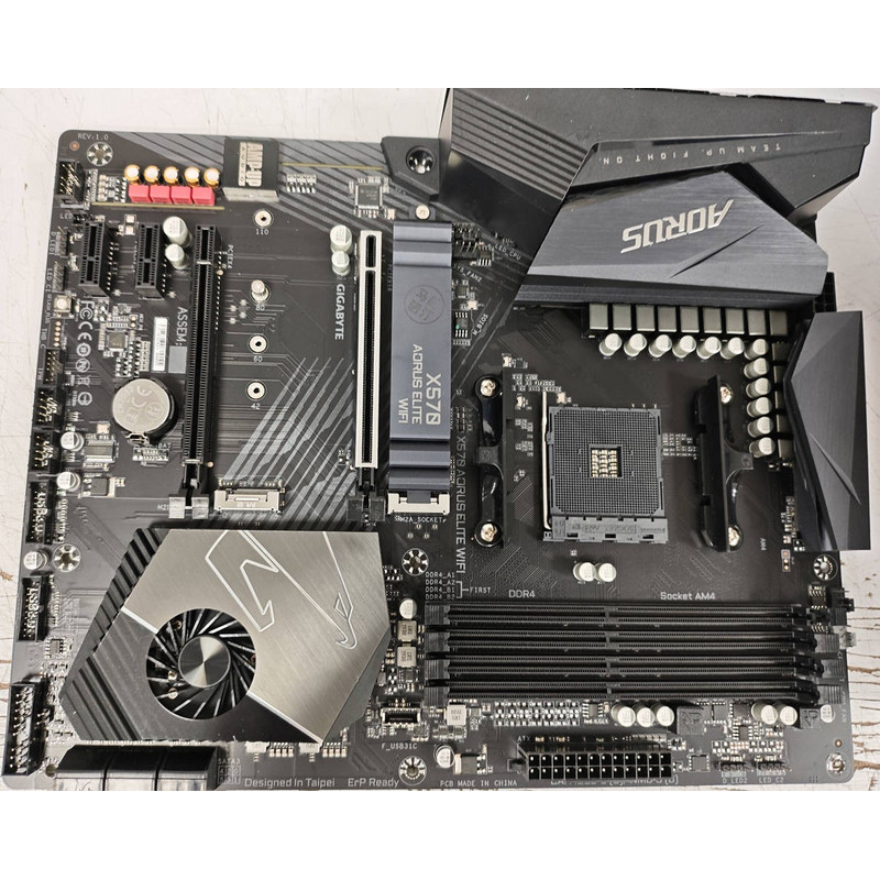 GIGABYTE X570 AORUS ELITE เมนบอร์ด WIFI AMD Ryzen 3000 PCIe 4.0 SATA USB 3.2