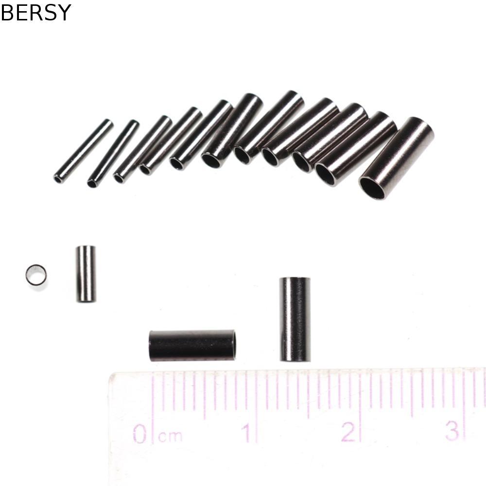 BESY ตกปลา Mono Tube เปลี่ยน Universal Fix Crimps หลอดตกปลา Rigging อุปกรณ์เสริมเดี่ยวบาร์เรลแขนทองแ