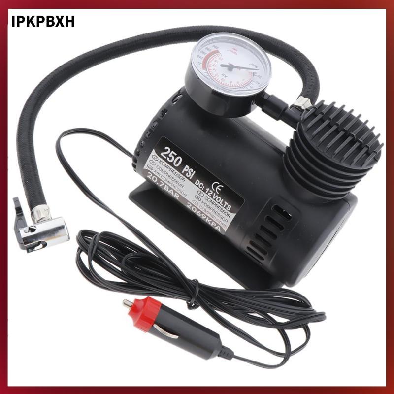 MagiDeal DC 12V Tyre Inflator Pump Tyre Air Inflator สําหรับ,รถยนต์,รถจักรยานยนต์,รถสามล้อ
