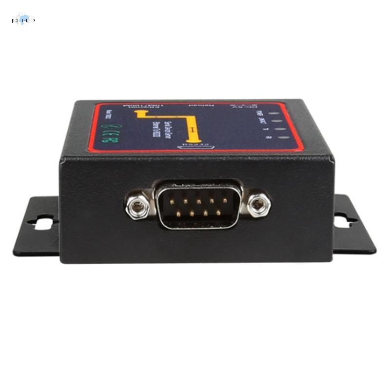 RJ45 ถึง RS232 + RS485 Converter อุปกรณ์แปลงพลาสติก Server /RTU/UDP RJ45 ถึง RS232 + RS485 Connector