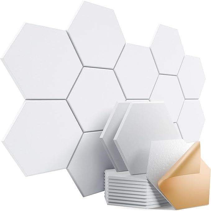 Domain Supply โพลีเอสเตอร์ไฟเบอร์ Anti-Noise Sound-Absorbing Board หกเหลี่ยม Self-Acostic แผง Office