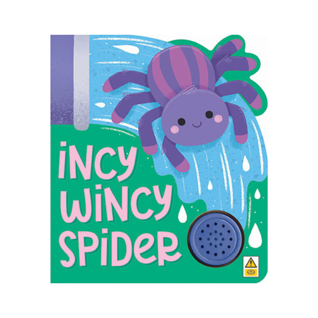 Incy Wincy Spider Nursery Rhyme Press หนังสือเสียงปุ่ม