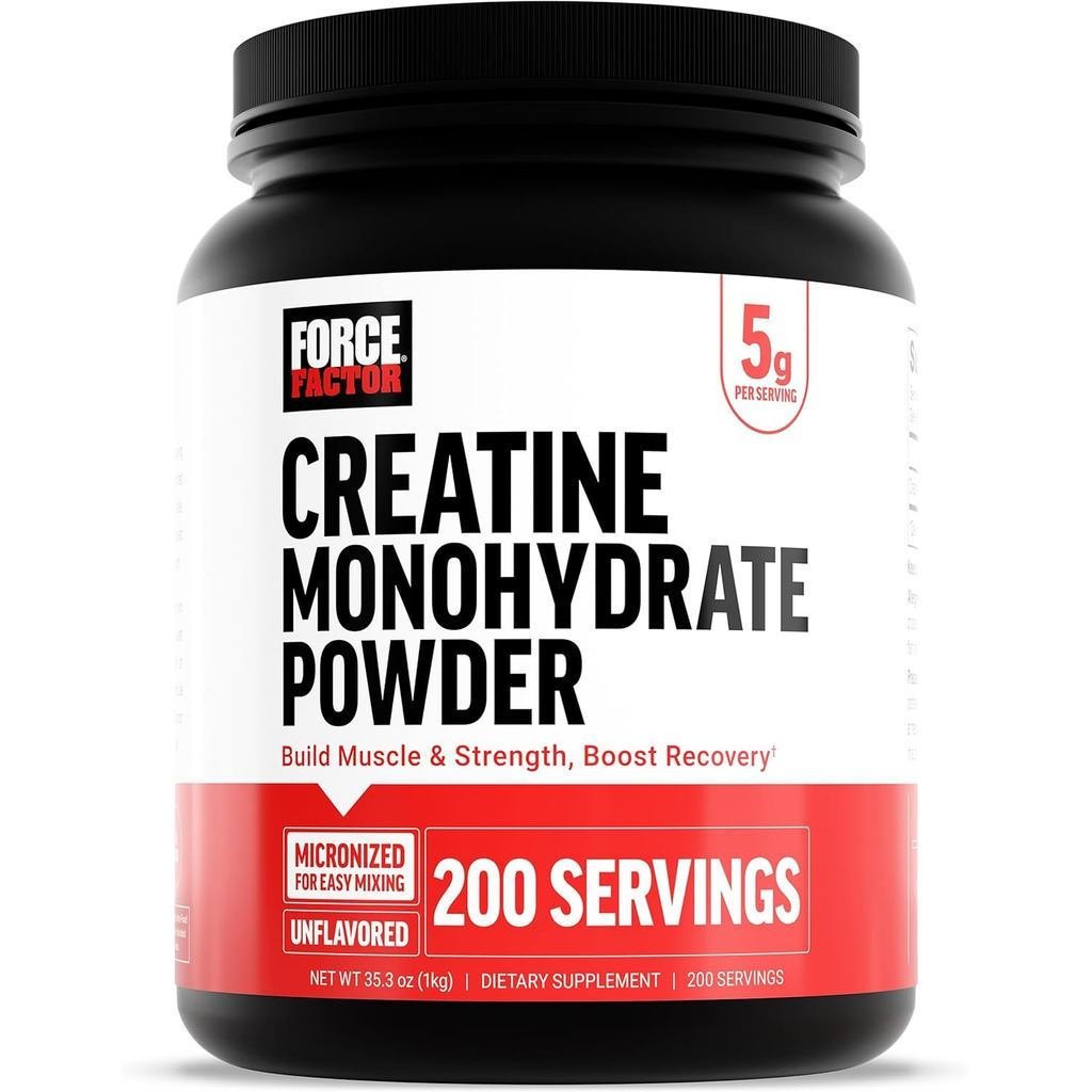 ForceFactorCreatineMonohydratePowder,5gMicronizedDosetoSupportGrowth,Strength,Recovery,ความรู้ความเข