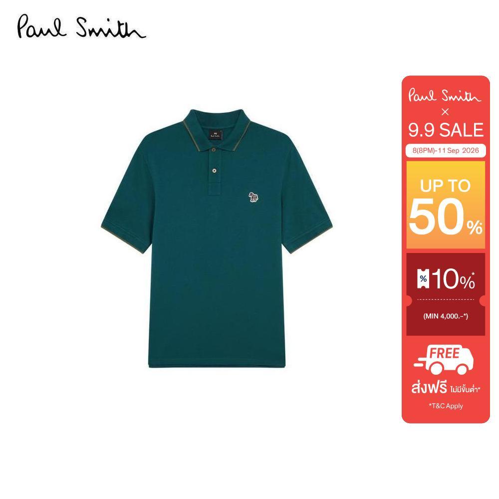 Paul Smith เสื้อโปโลเชิ้ตผู้ชาย รุ่น M2R-150LZ-V21580-37C สี Green