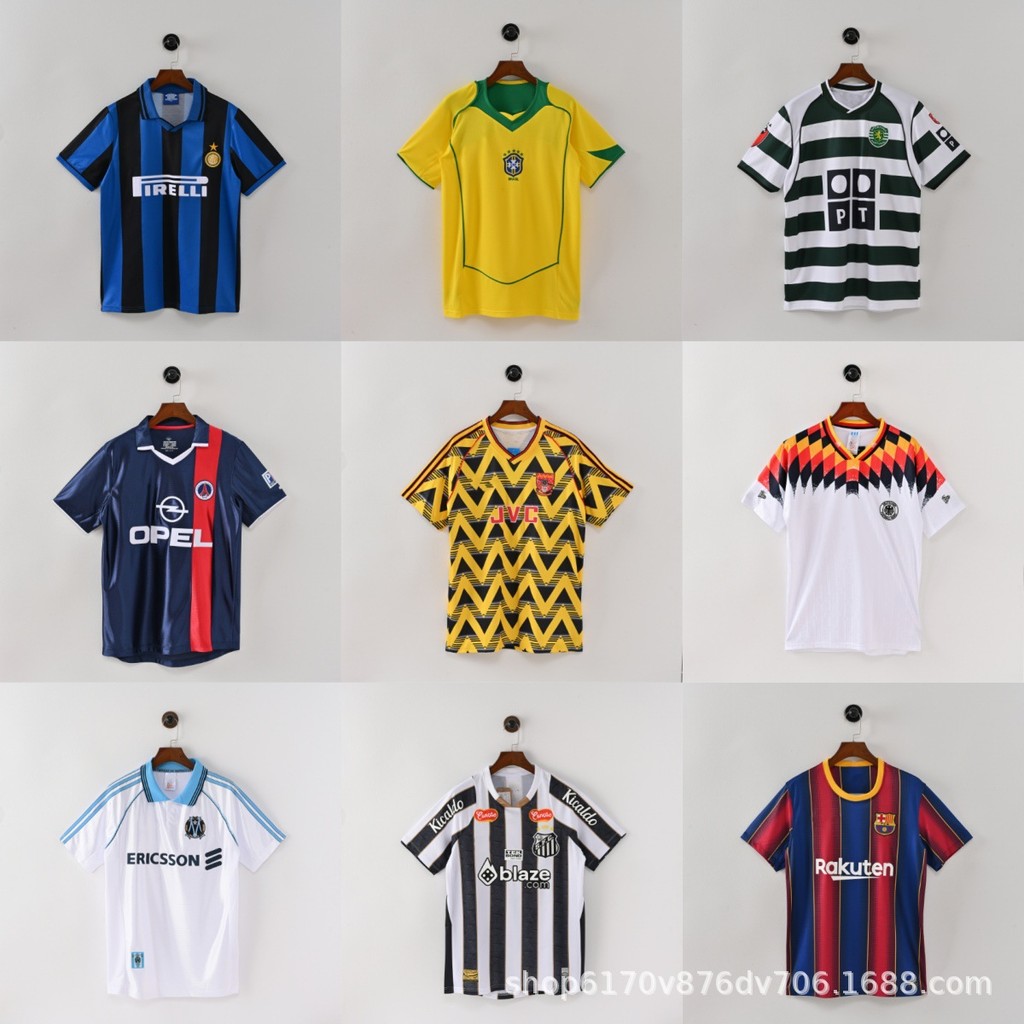 Retro Samba Ana Marseille Season Parissa รุ่นบราซิล Cathay Pacific Club Mi Football League Jersey FF