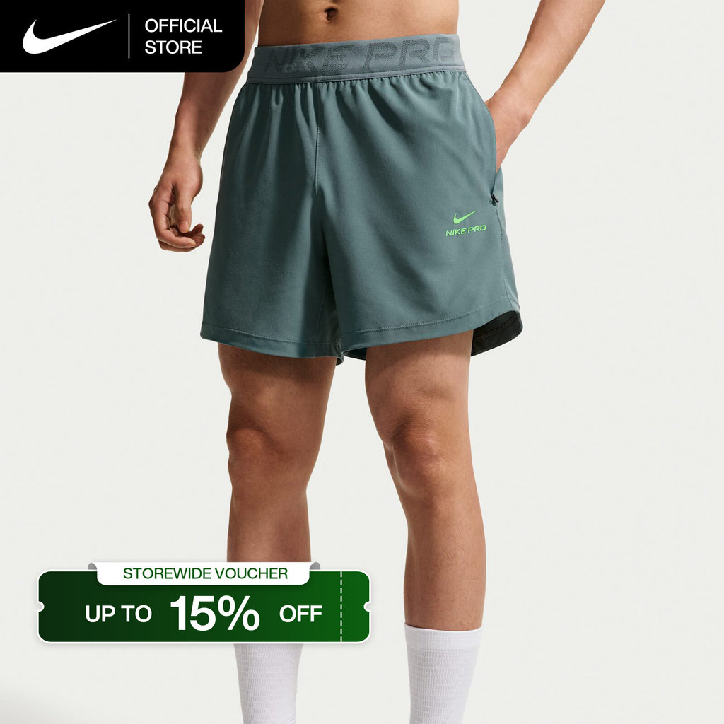 Nike Dri-FIT Men's Pro Training 6" Shorts - Mineral Slate [HV0412-382]