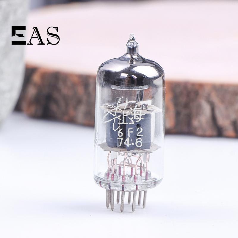 [EA] 6F2 หลอดหลอดสูญญากาศอิเล็กทรอนิกส์อัพเกรดสําหรับ ECF82/6U8 เครื่องขยายเสียงหลอดคู่ Electron Tub