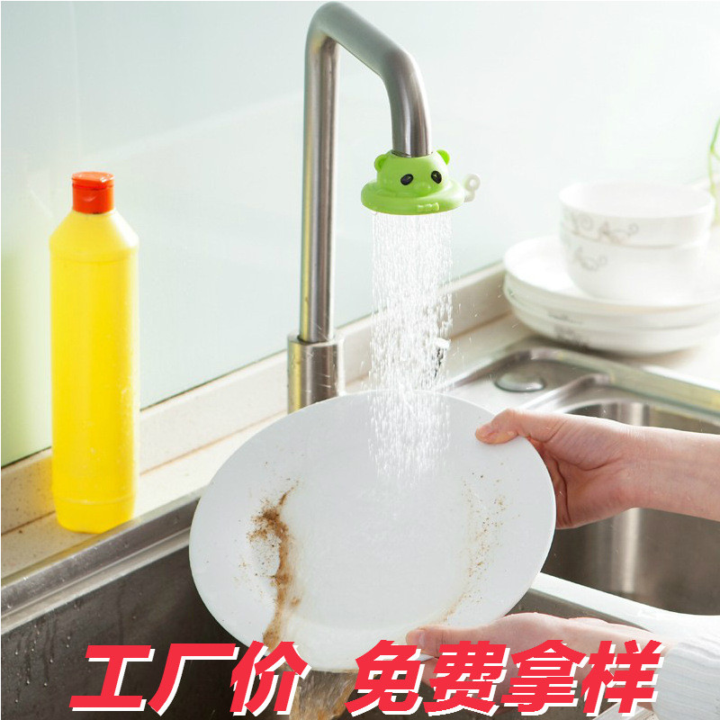 Faucet Splash-Proof Faucet Extender Filter ก๊อกน้ําห้องครัว Water Saver Sprinkler Faucet Filter