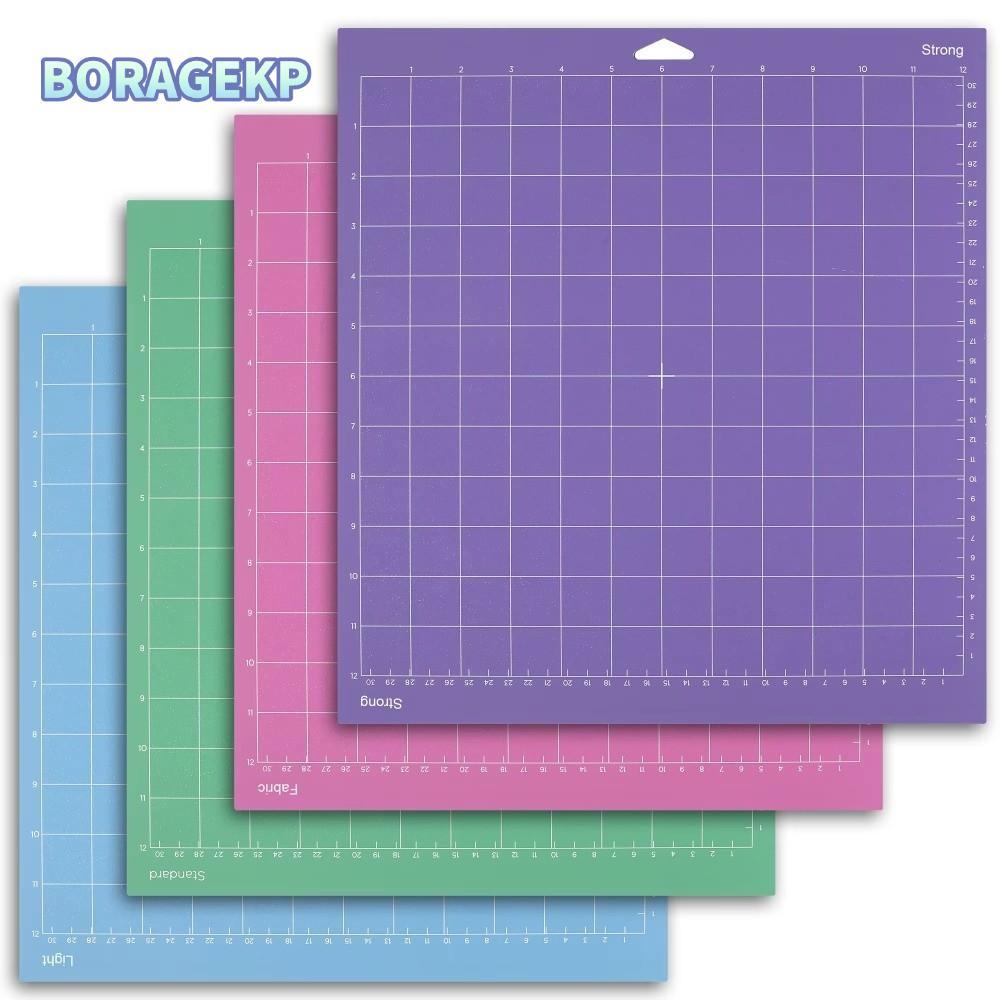 KETKP แผ่นรองตัด, แผ่นรองตัด Cameo Silhouette กันลื่น, กาวทนทาน PVC Strong Grip Cricut Mat สําหรับงา