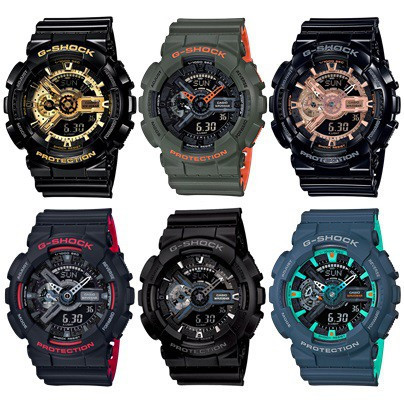 QIXIAO GShock GA-110 Series ของแท้ 100% (GA-110GB-1, GA-110-1B, GA-110CC-2, GA-110HR-1, GA-110LN, GA