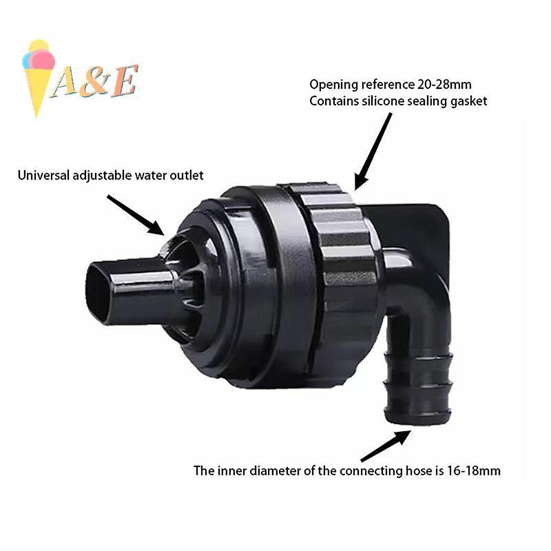 [QIMO] ตู้ปลา Ba Filter Outlet Universal Rotatable Overflow Dubill Sprinkler หัวฉีดตู้ปลามัลติฟังก์ช