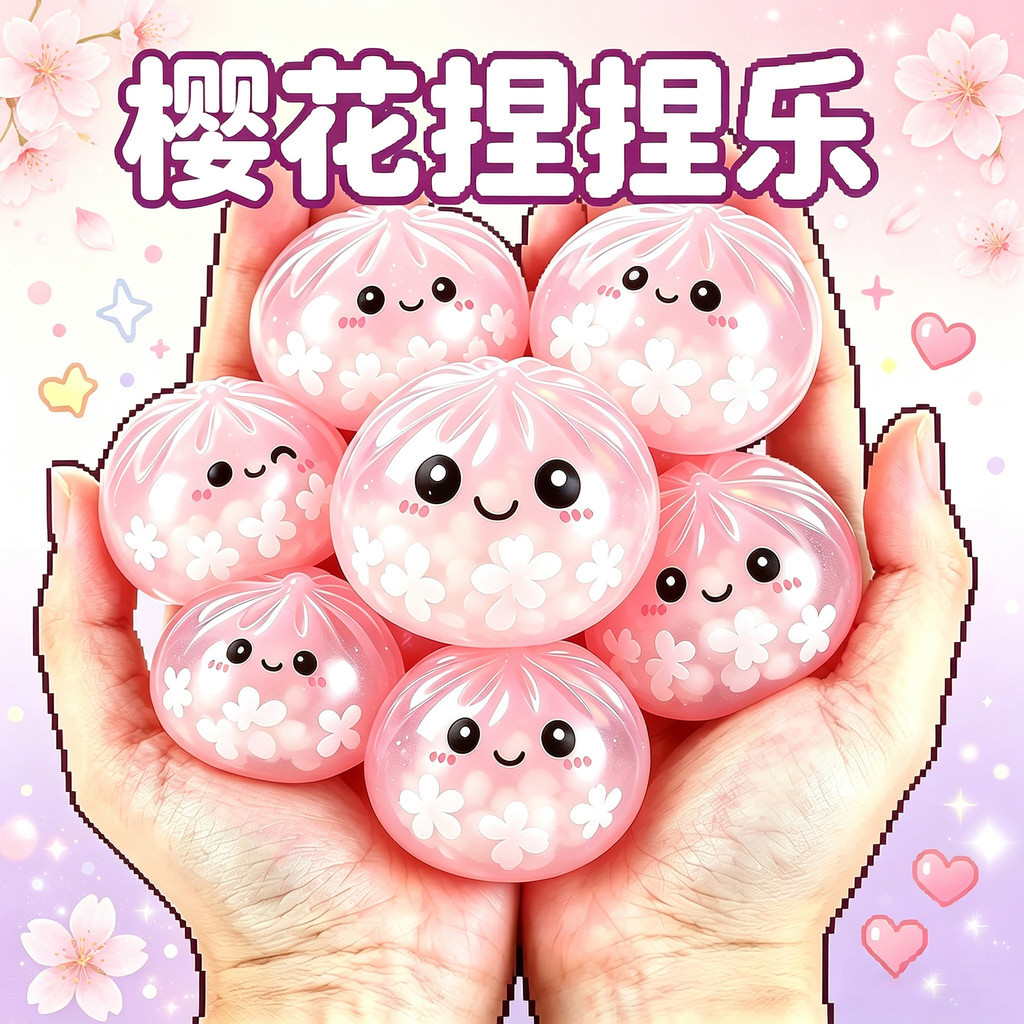 Sakura Knuckle Malt Candy Gum Vent ของเล่น Halloween Knuckle รูปแบบใหม่