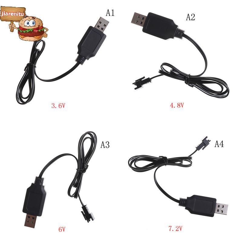 Jia DC 3.6V-7.2V RC แบตเตอรี่ Pa USB Charger Adapter สําหรับรีโมทคอนโทรลรถ jiarenitu