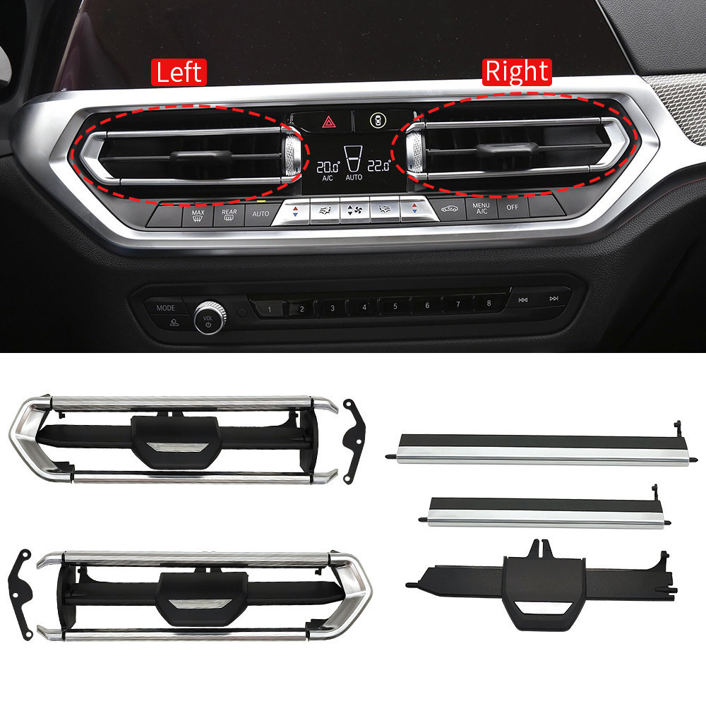 สําหรับ BMW G20 G29 G01 รถด้านหน้า Air Vent Grille คลิป Trim อะไหล่ A/C Outlet ชุดซ่อมสําหรับ BMW 3 