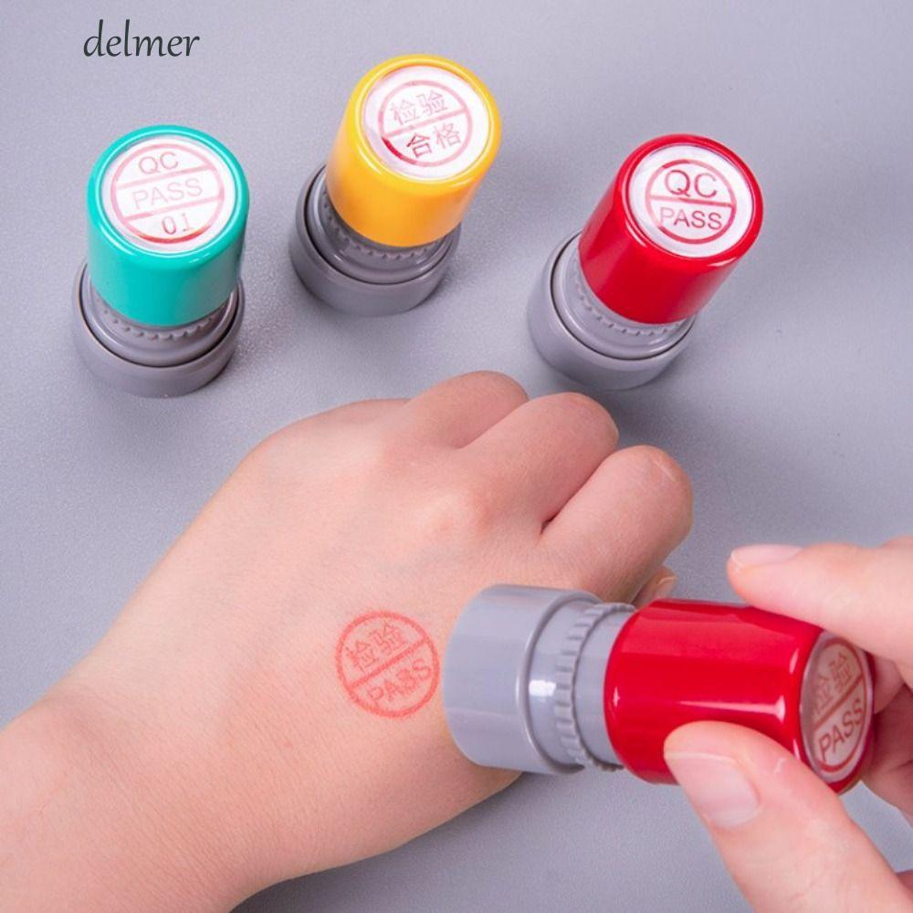 DELMER คุณภาพ PASS Stamp, IQC แกะสลัก QA QC ตรวจสอบแสตมป์, คลังสินค้าตรวจสอบคุณภาพ OQC IPQC