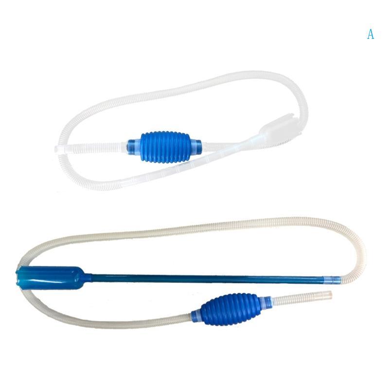 ถือ 7ft 4 6ft Aquarium Water Changer Kit Siphon ปลาสําหรับถังกรวดเครื่องดูดฝุ่นท่อน้ําสําหรับปลาขนาด