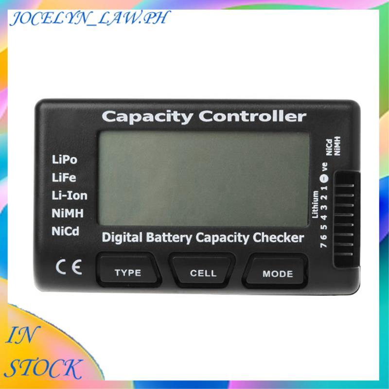 [5GPH]RC Cellmeter 7 แบตเตอรี่ดิจิตอลความจุ Checker Controller เครื่องทดสอบแรงดันไฟฟ้าสําหรับ LiPo L