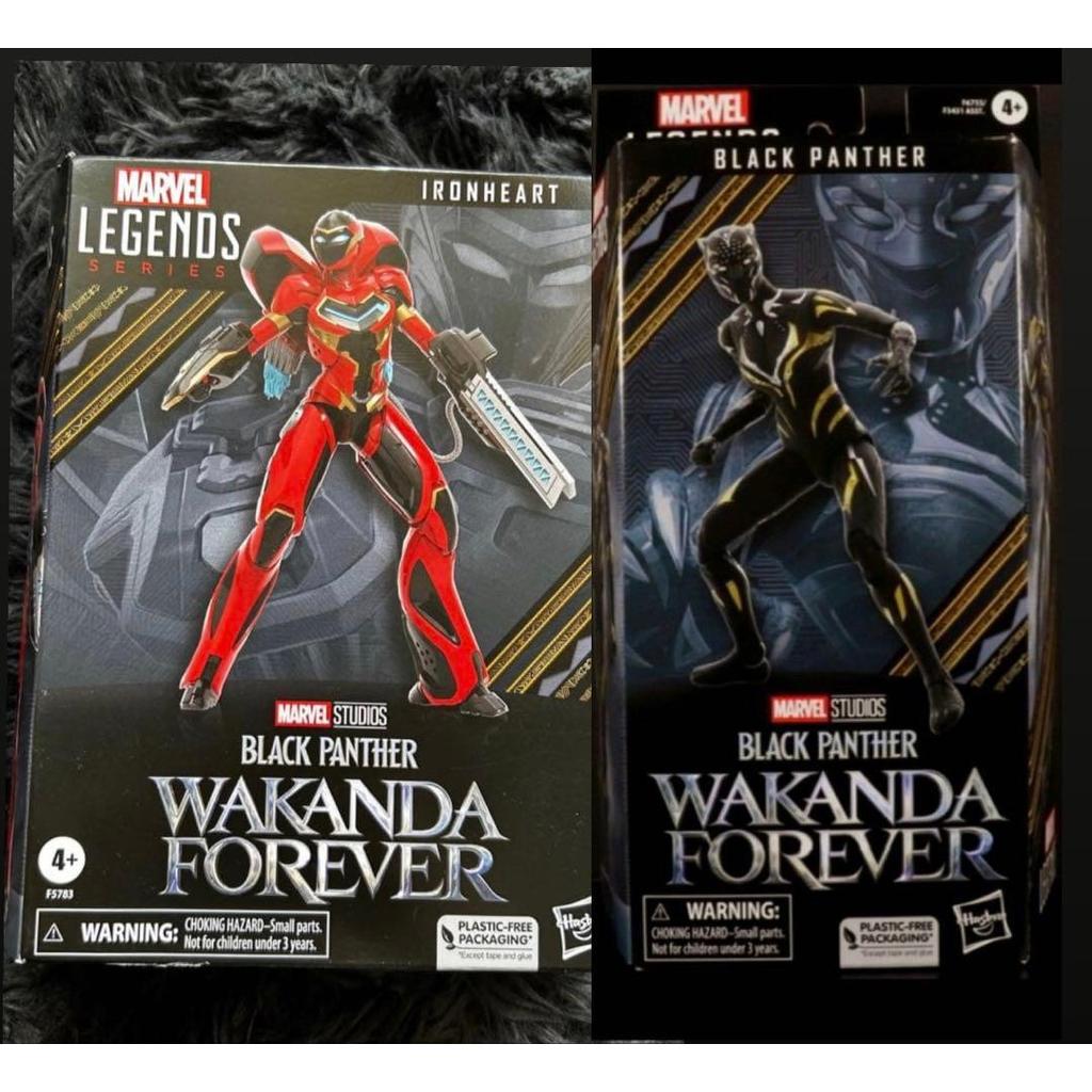 Hasbro MARVEL Legends Black Panther Wakanda Forever Ironheart และ Black Panther ฟิกเกอร์ 2 ชิ้น ของแ