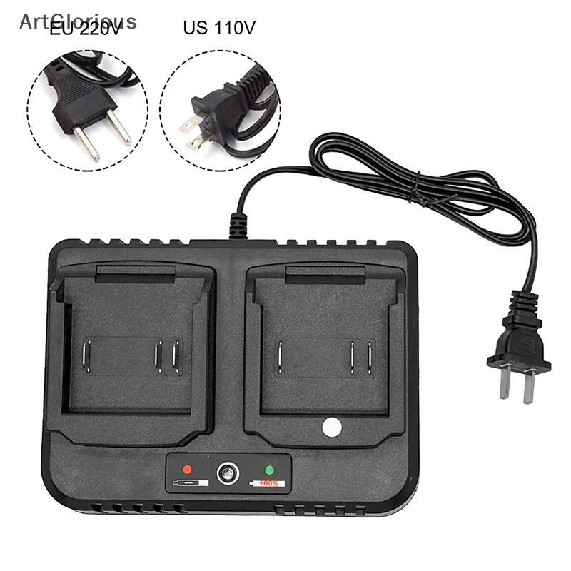 Art 2 ที่นั่งแบตเตอรี่ Charger 2.0A สําหรับ 18V 21V Li-ion BL1415 BL1420 BL1815 BL1830 BL1840 BL1860