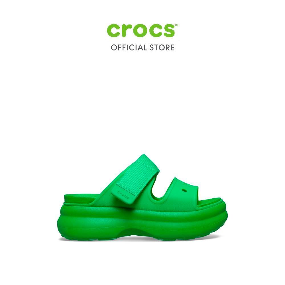CROCS รองเท้าแตะผู้หญิง SOHO TWO STRAP SANDAL รุ่น 212861-2CQ - GREEN STRIKE