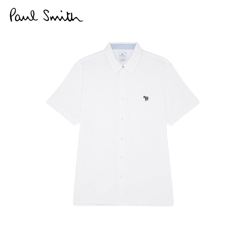 Paul Smith เสื้อเชิ้ตผู้ชาย รุ่น M2R-524T-PZEBRA-01 สี White
