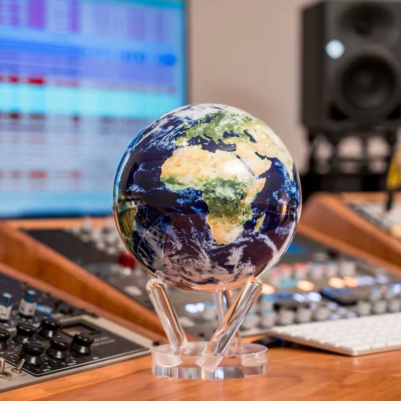 Mova Globe แม่เหล็กลอยเครื่องประดับหมุนได้เครื่องประดับสร้างสรรค์ High-End ส่งผู้นําส่งลูกค้าเปิดของ