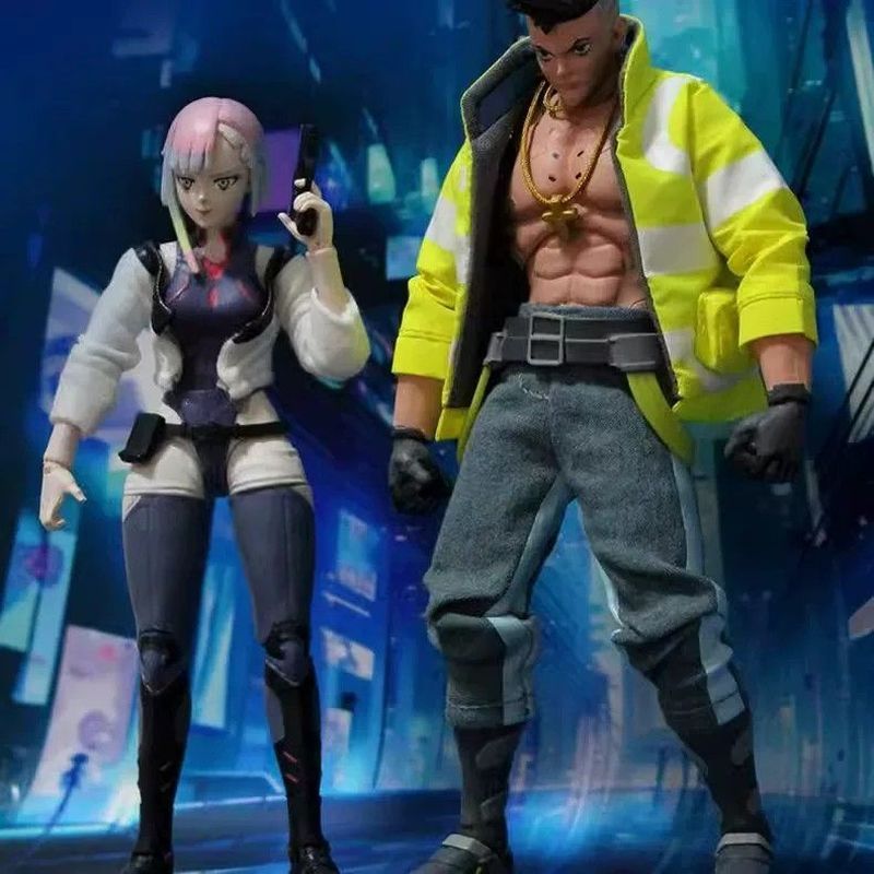 JADA JADA Cyberpunk Cyberpunk 2077 David Lucy Action Figure ของขวัญวันเกิดชายหญิง