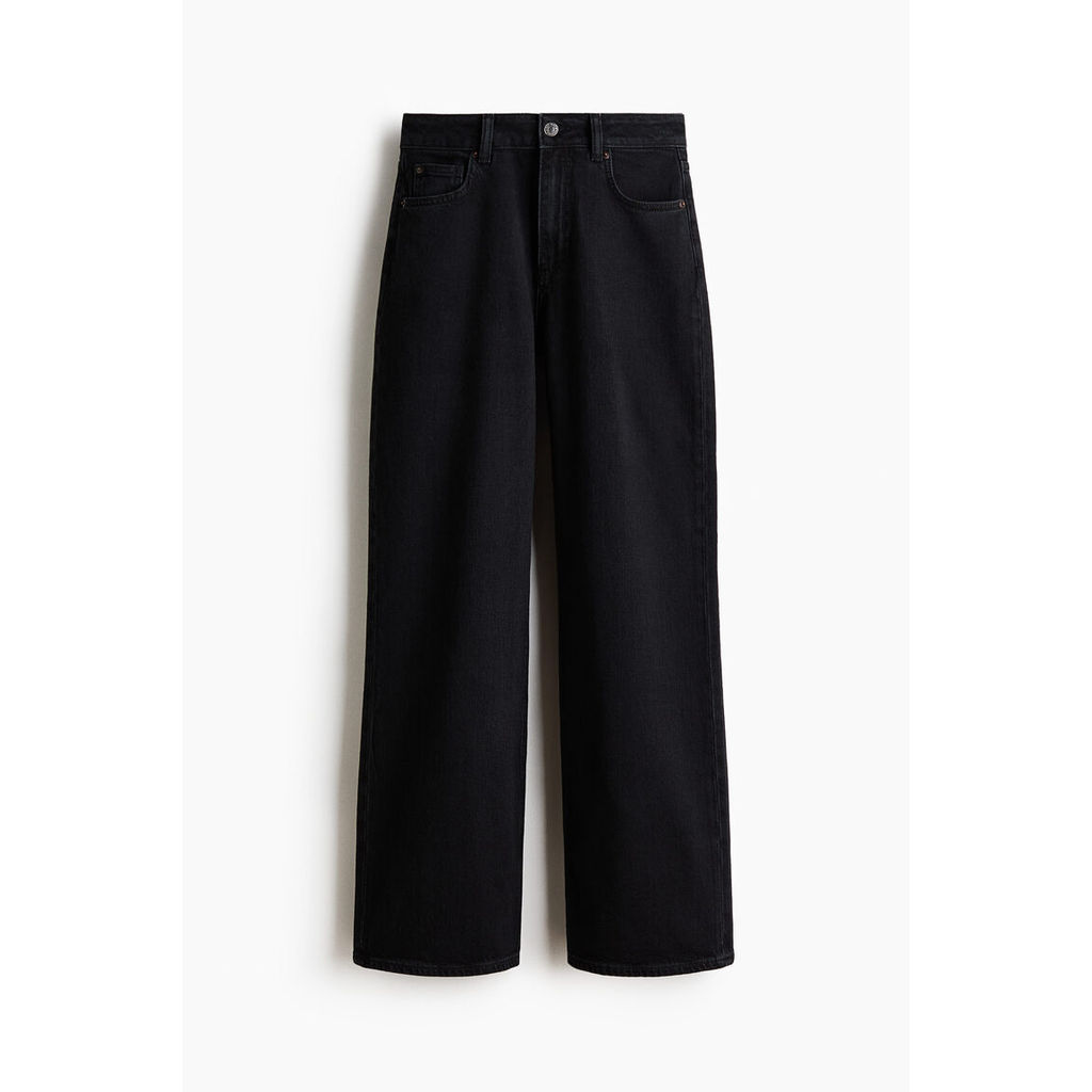H&M جينز نسائي Wide High — صورة 3