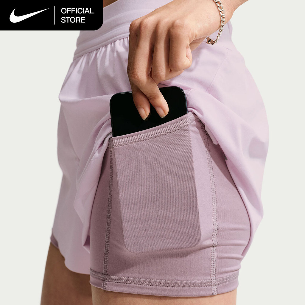 NIKE شورت جري نسائي Swift ‏2 في 1 — ليلكي — صورة 6
