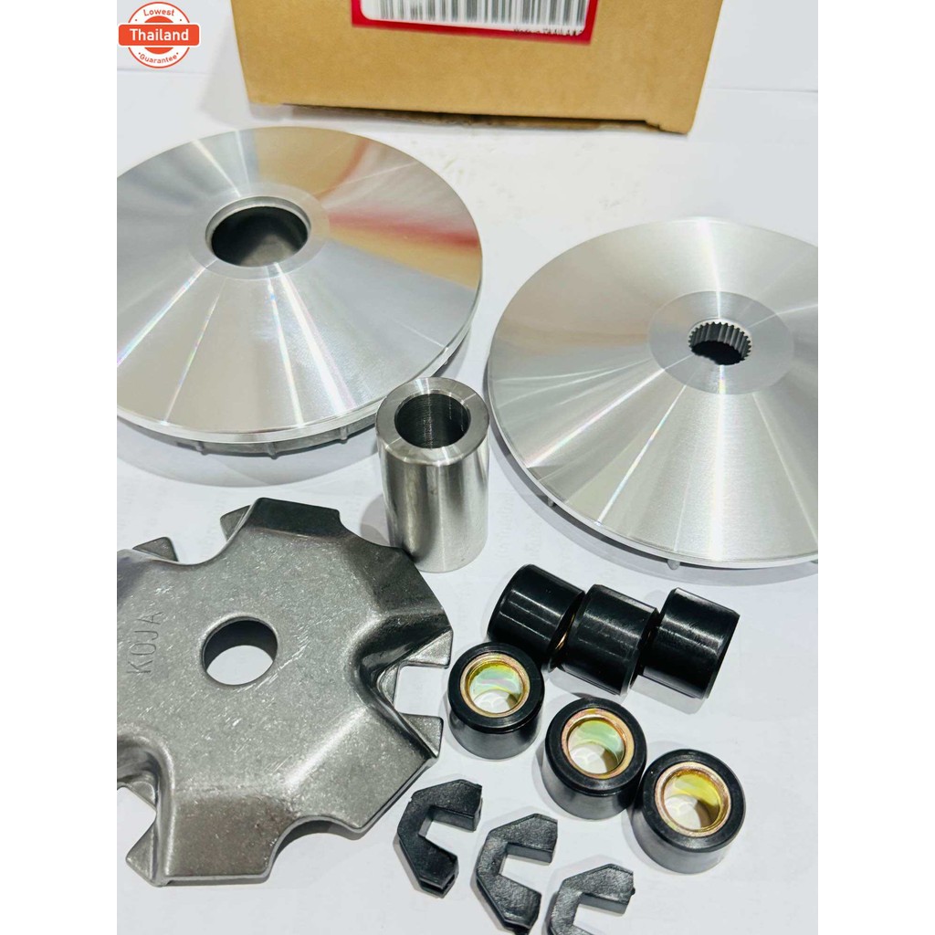 ชุดชามเม็ด SCOOPY-i ใหม่ ชุดชามเม็ดใหญ่ครชุด ใช้ในรถyear 2021-2024 สินค้าตรงรุ่น รหัส K0J รัประกันสิ