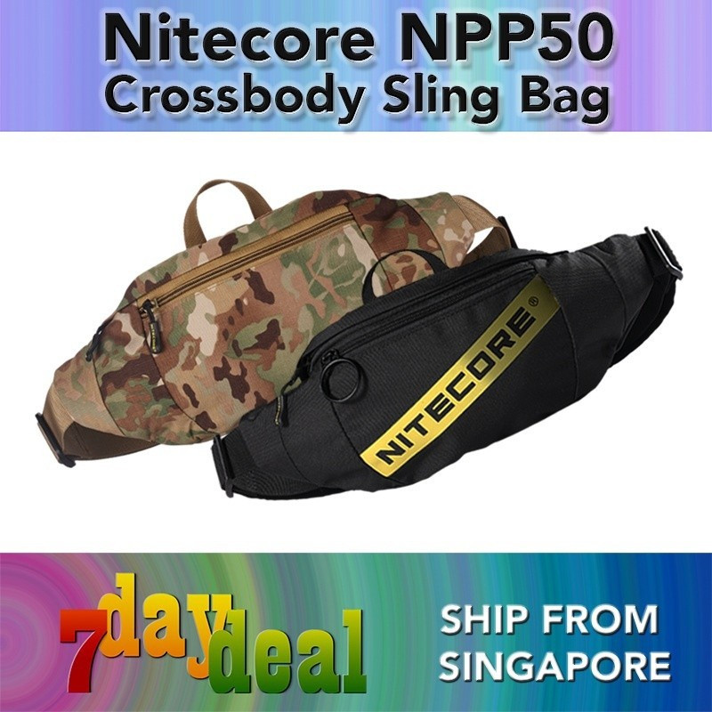 Nitecore NPP50 กระเป๋าสะพายข้าง Fanny PackTH99 BV4H