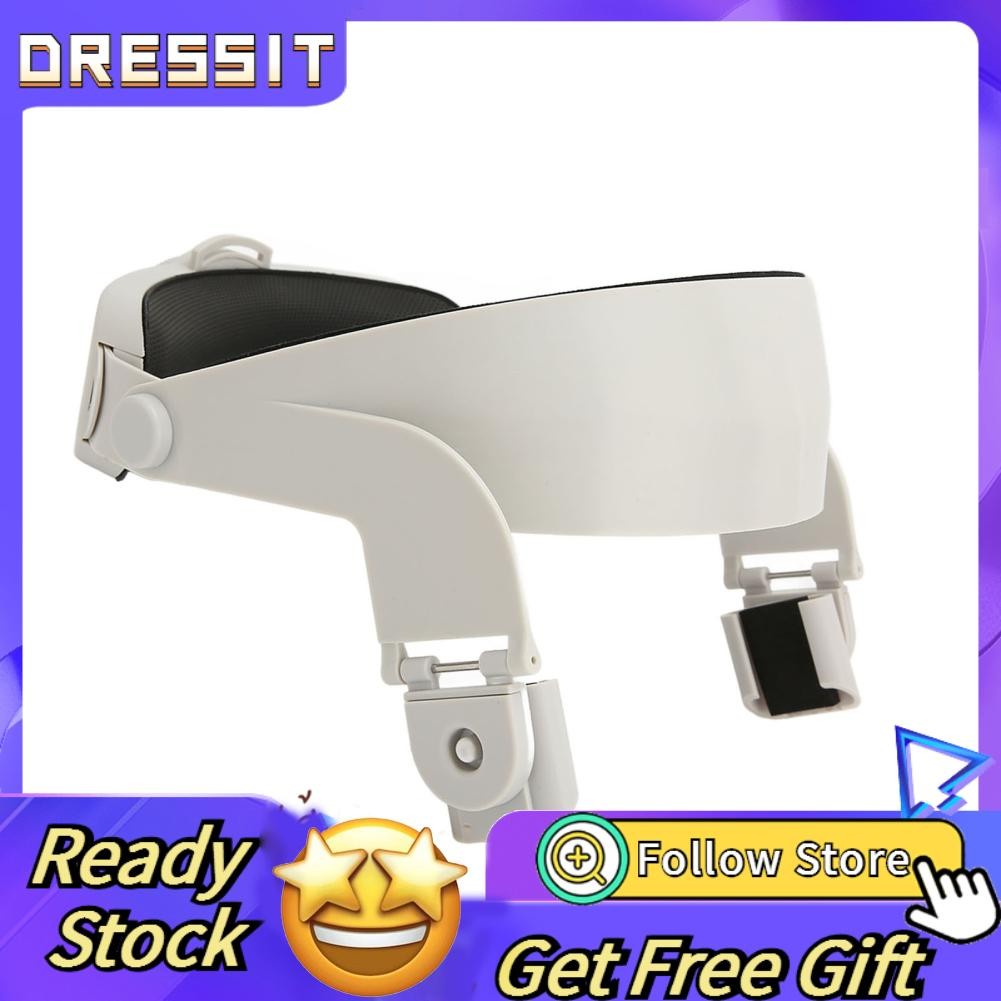 Dressit-th การเปลี่ยนสายรัดหัวที่ปรับได้สำหรับแว่นตา Oculus Quest 2 VR ช่วยเพิ่มการสนับสนุนความสะดวก