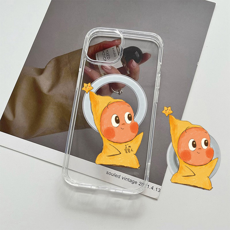 Twinkle Twinkle Twin เคสโทรศัพท์แม่เหล็กน่ารักและด้ามจับโทรศัพท์แบบแม่เหล็ก