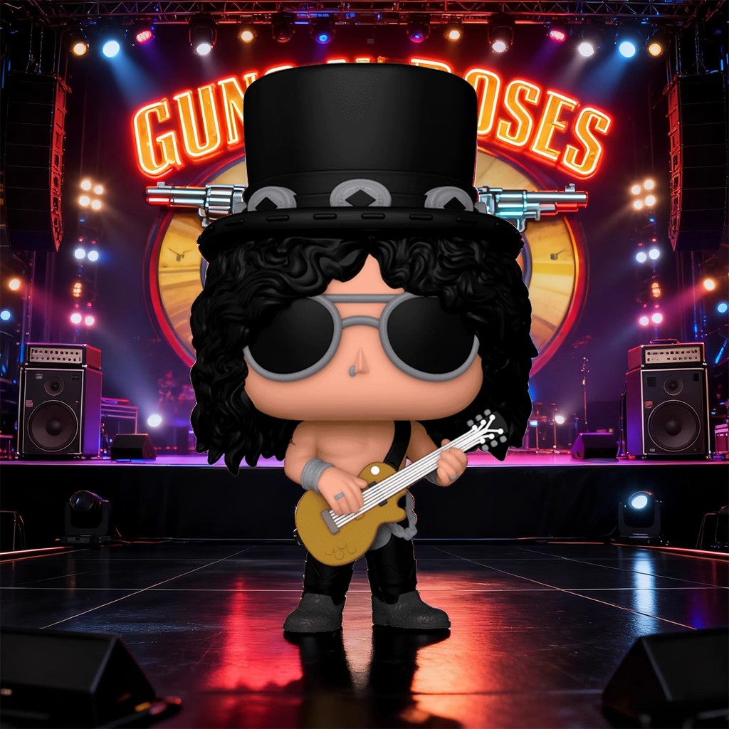 FunkoPOP Rose Band Slash Action Figure