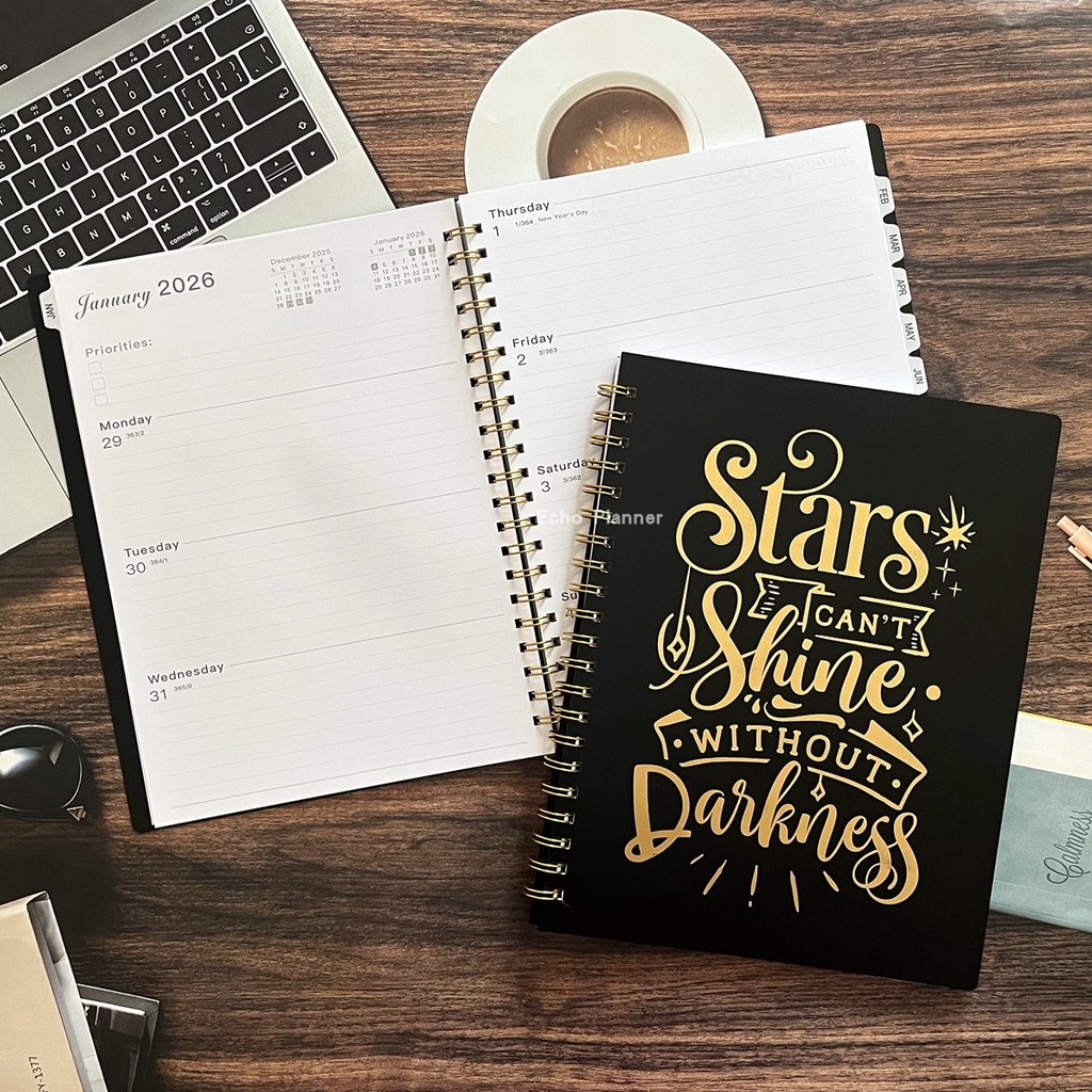 2026 ตารางตาราง สมุดแพลนเนอร์ สมุดแพลนเนอร์รายวัน ปฏิทิน สมุดแพลนเนอร์รายวัน ภาษาอังกฤษ