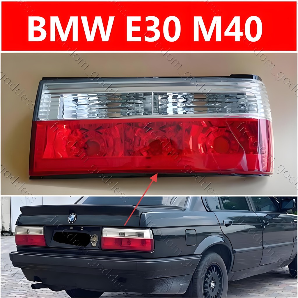 BMW E30 M40 TAIL LAMP BRAKE LIGHT BACK LIGHT TAILLIGHT TAIL LIGHT/ไฟหน้า​ /เลนส์ไฟหน้า/ไฟหน้าสําหรับ