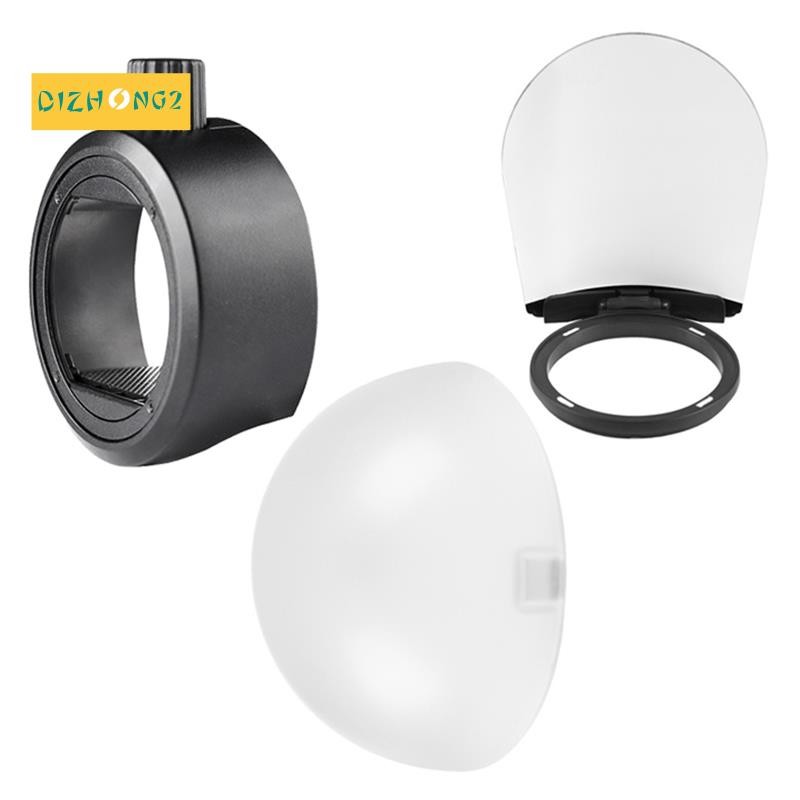 [dizhong2]Bounce Card Flash Adapter Kit สําหรับ AD200 สําหรับกล้องโดม Diffuser อุปกรณ์เสริมแฟลช