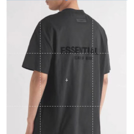 Fear OF GOD FOG ESSENTIALS High Street หลวมคู่ Street สวมใส่เสื้อยืดแขนสั้นผู้ชายผู้หญิง