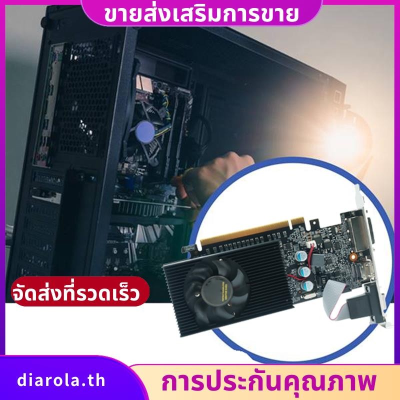 1 PCS GT730 2GB กราฟิกการ์ด GT730 DDR3 64Bit DDR3 กราฟิกการ์ดอลูมิเนียม + ABS GT 730 DDR3 การ์ดวิดีโ