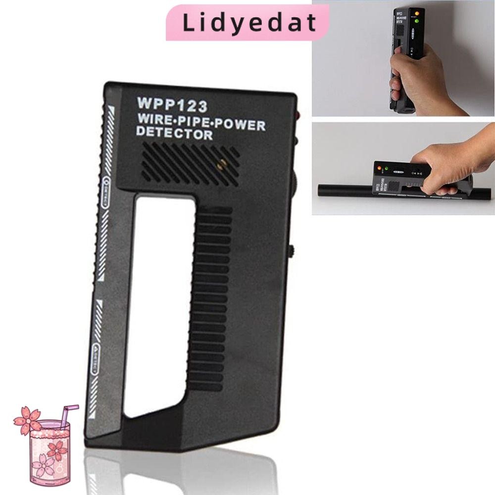 LIDYEDAT165 Wire Pipe Power Detector,พร้อม Light & Alarm เครื่องตรวจจับโลหะมัลติฟังก์ชั่น,แบบพกพา AC