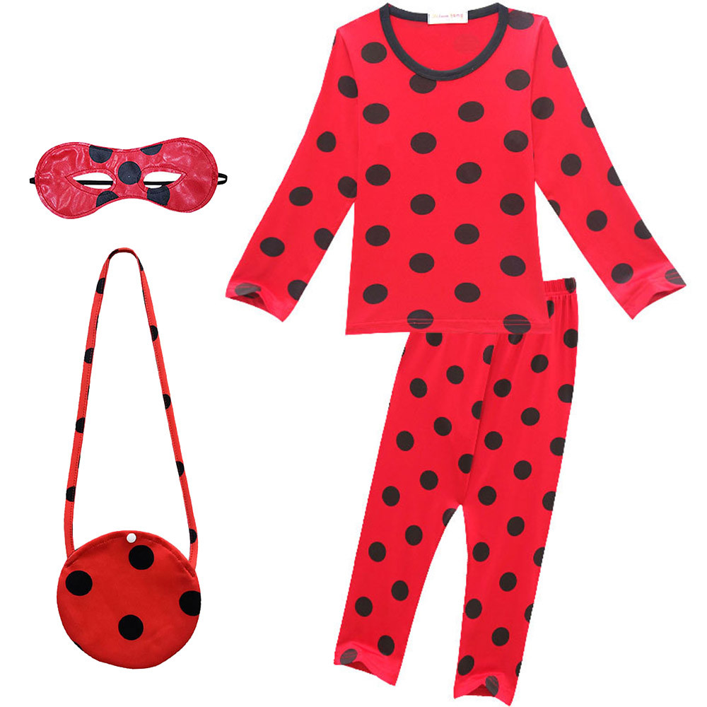 ชุดนอน Ladybug Radimico Fantasy แบบ Cosplay สไตล์ Homewear