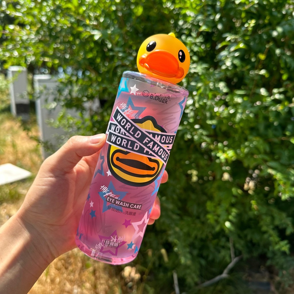 แนะนําโดย Store Manager Zhenshiming B "DUCK Little Yellow DUCK Eye Wash Clean Eye Care Liquid Clean 