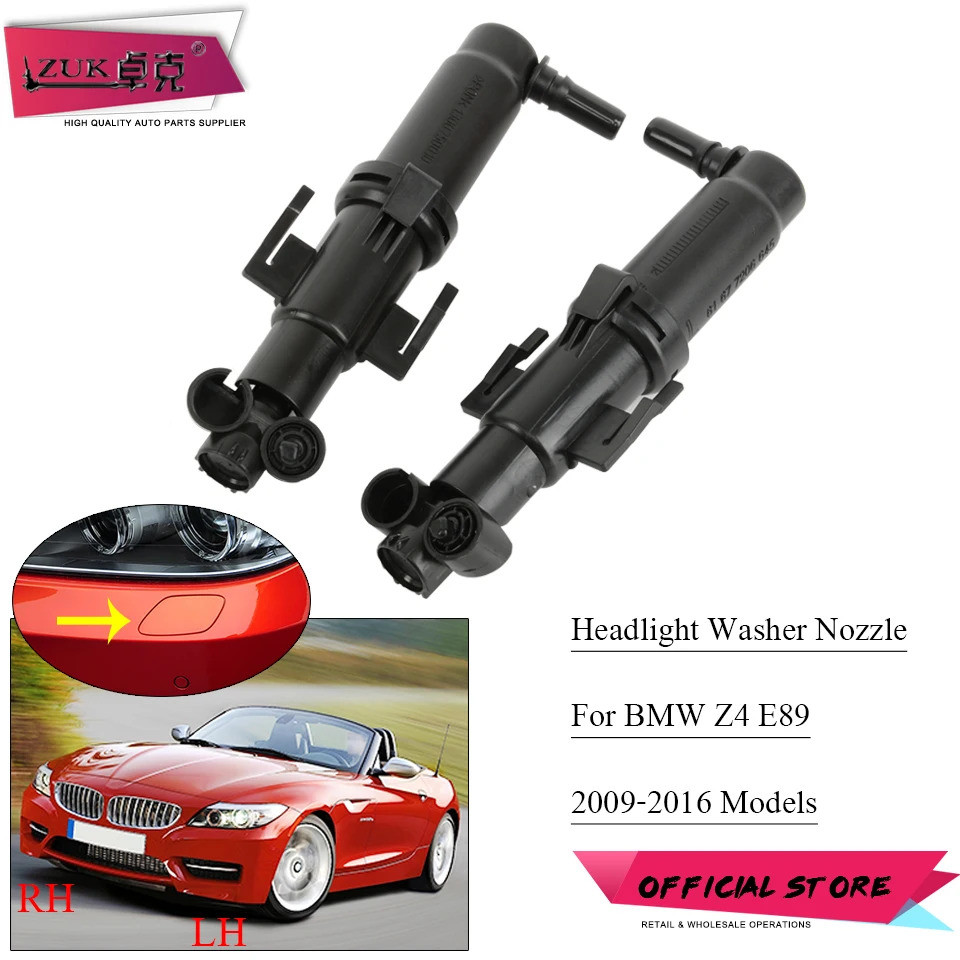 Zuk สําหรับกันชน Koplampsproeiers หัวฉีดสําหรับ Bmw Z4 E89 18I 20I 23I 28I 30I 35I 35IS 2008-2016 61