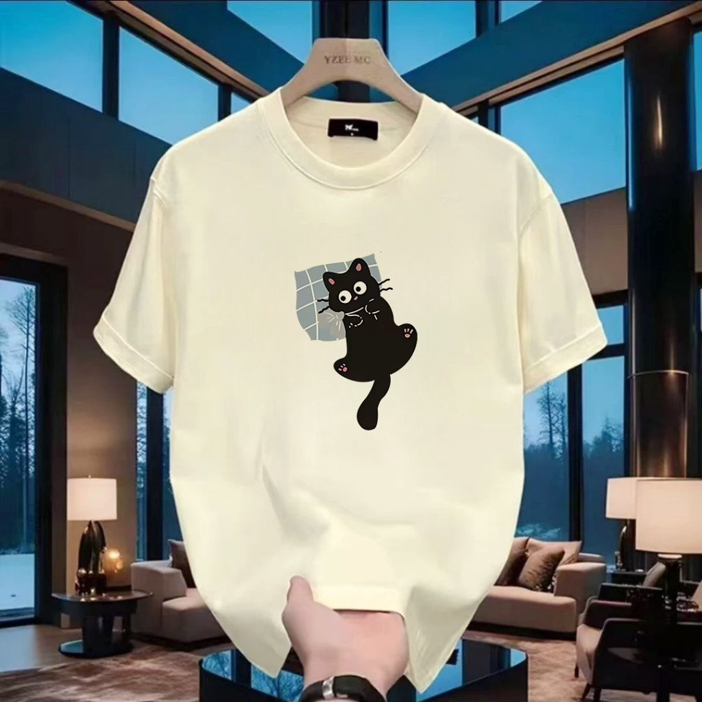 MUHANLU01 เสื้อยืดสกรีนลายการ์ตูน ราคาโปรโมชั่นสุดพิเศษ ลายยอดฮิต ลายขายดี  กดสั่งซื้อได้เลย สินค้าพร้อมจัดส่ง B0055