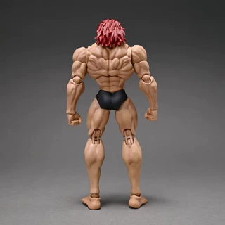 18 ซม.Baki Devil Muscle Fight ของเล่น Hanma Yujiro Action Figure SHF St Grappler Serie เสื้อผ้าจริงตัวเลขการกระทํารุ่นของเล่น Joint Movable Doll