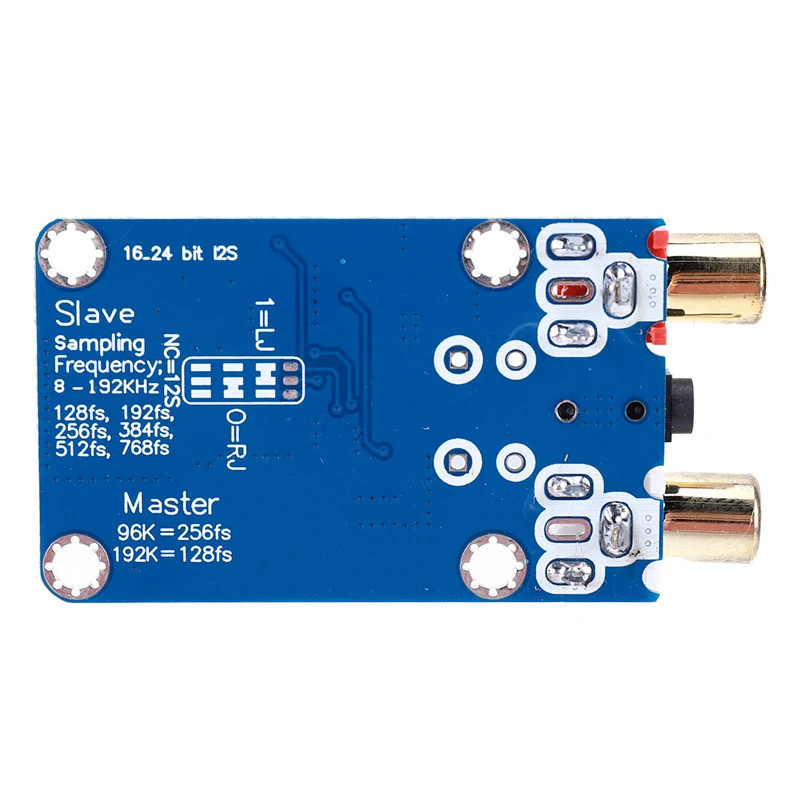 I2S ADC Master Slave โหมด Development Board 24BIT 192K 96K 48K เสียง I2S Capture การ์ดโมดูลรองรับ 3.