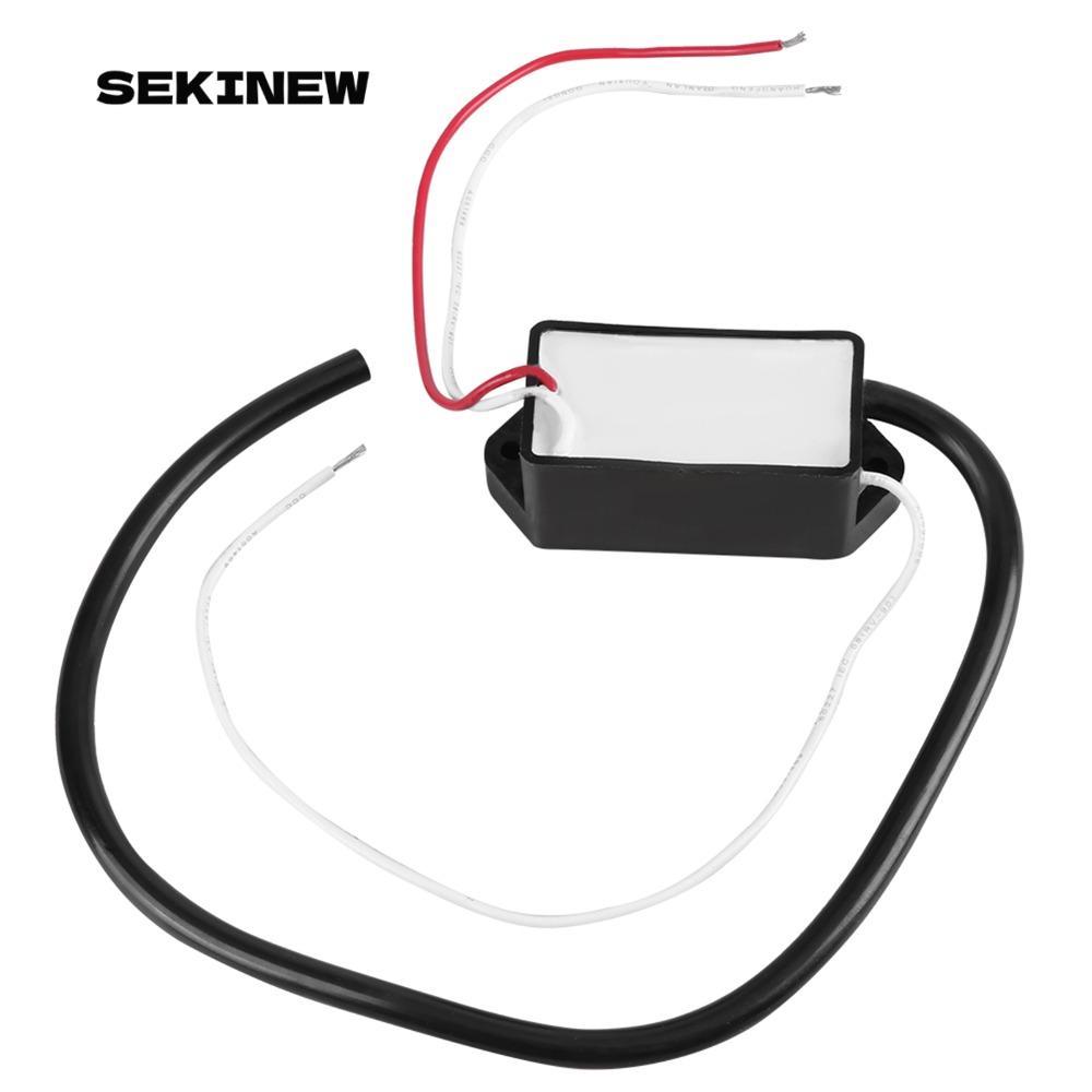 SEKINEW หม้อแปลงแรงดันสูง, DC 3.6V/4.8V/6V/12V เครื่องกําเนิดไฟฟ้าแรงดันสูงสีดํา, การทดลองทางวิทยาศา