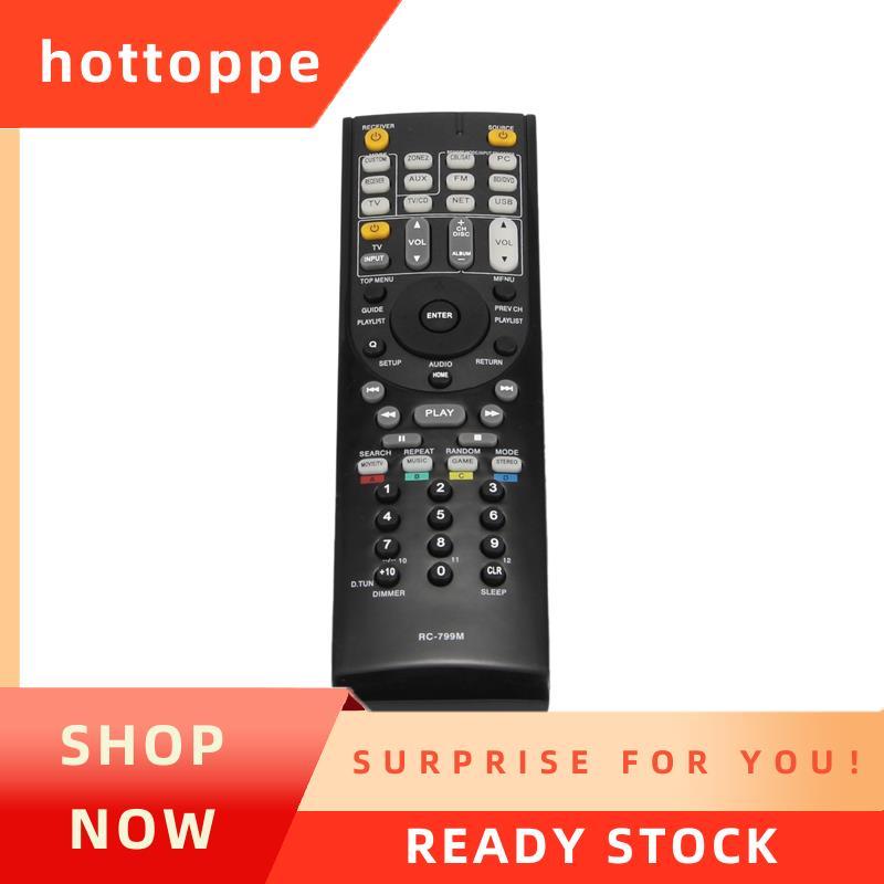 hottoppe รีโมทคอนโทรลสําหรับ RC-799M HT-R391 HT-R558 HT-R590 HT-R591 HT-S5500 RC-834M RC-737M RC-812