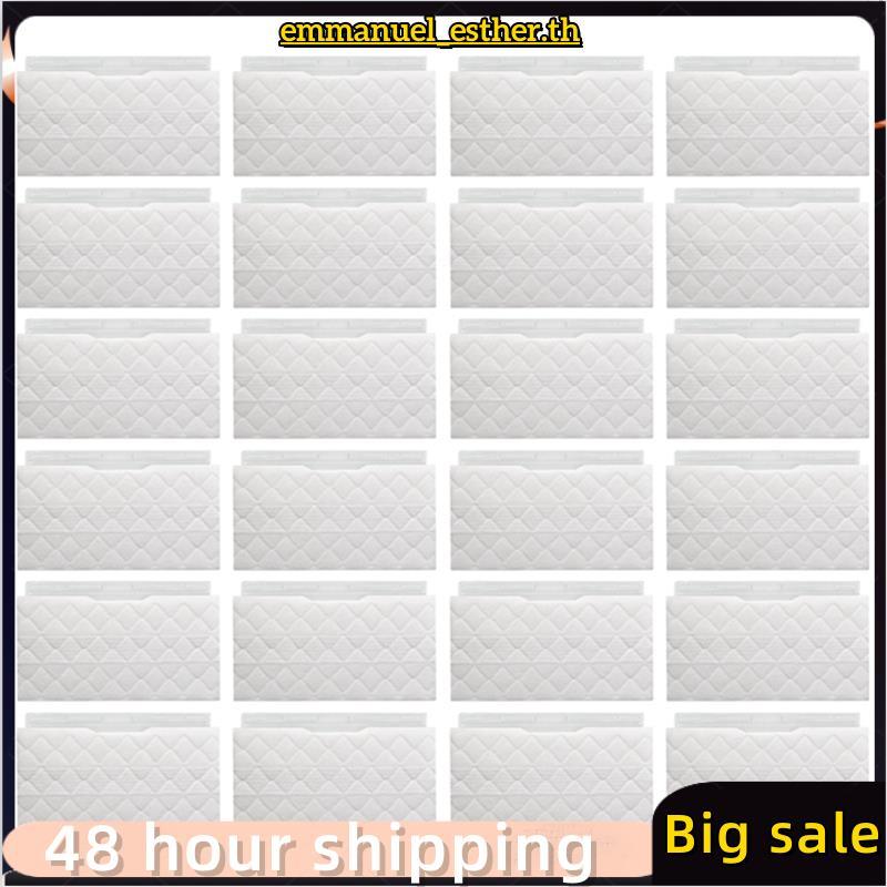 24 แพ็ค VACMOP เปลี่ยนแผ่นสําหรับ VM252 VM200 VM190 VM250 VM251 Vacumn Mop,แผ่นซับแบบใช้แล้วทิ้ง