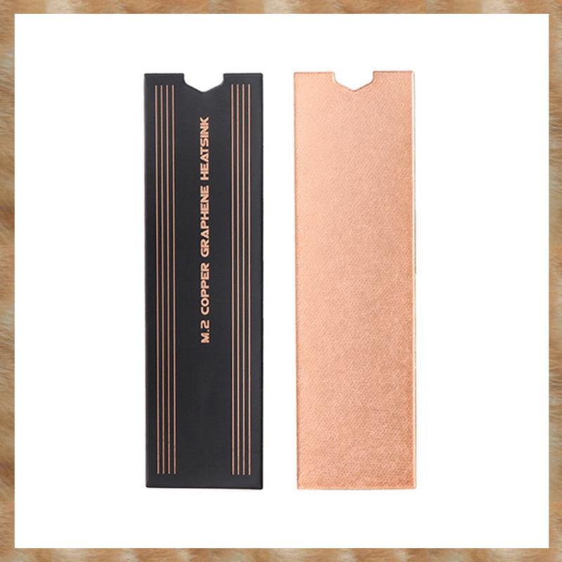 [KYG] SSD ฮีทซิงค์คูลเลอร์ทองแดง Grapne SSD แผ่นฮีทซิงค์สําหรับแล็ปท็อป PC M2 NGFF SSD